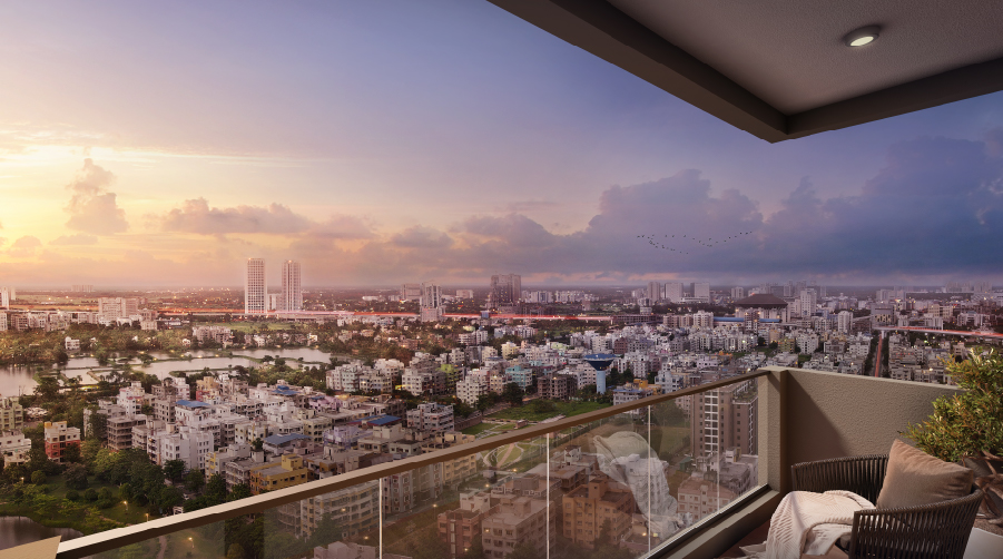 3 BHK 1815 sqft at Srijan Townsquare luxury apartment