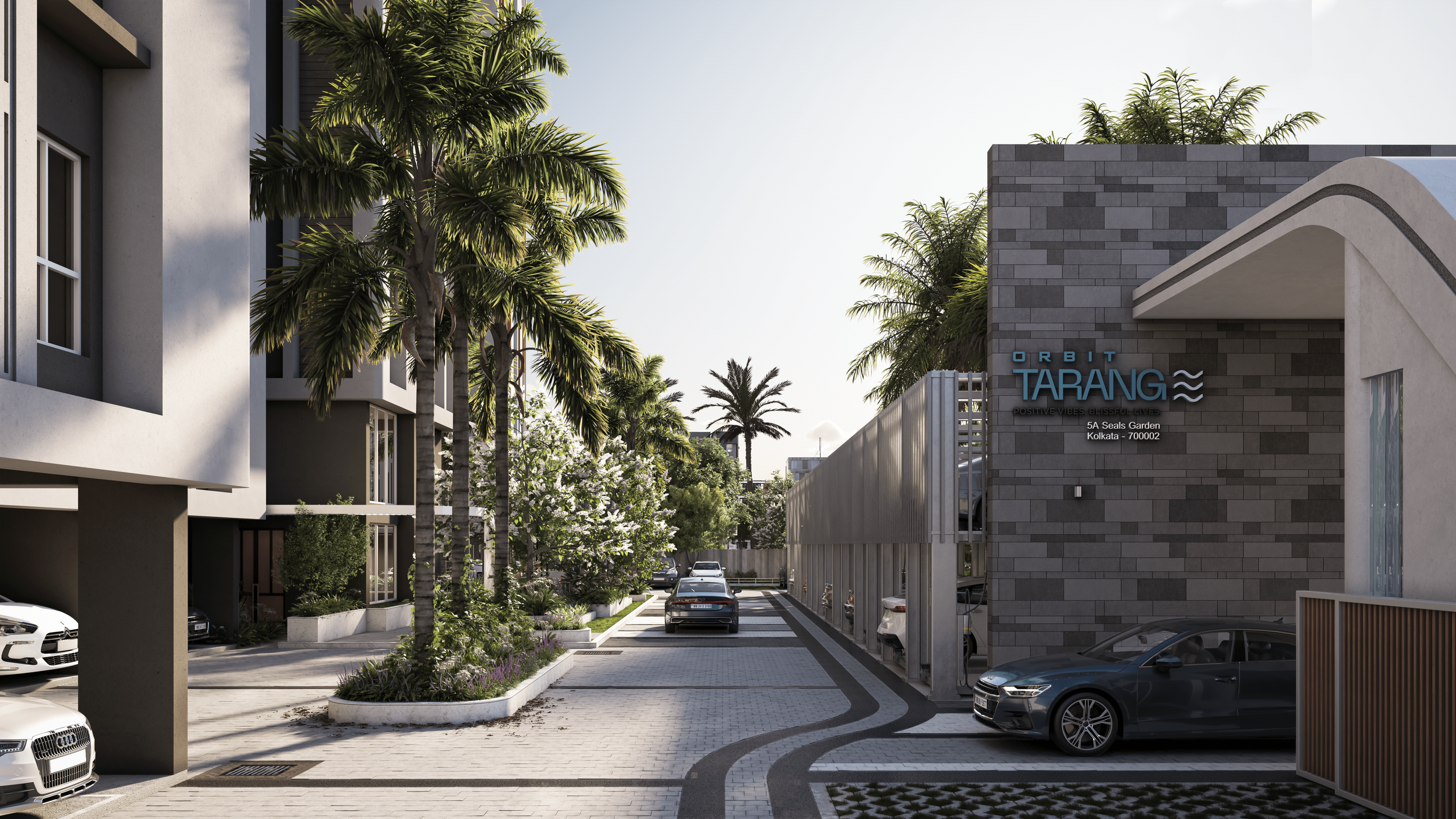 2 BHK 910 sqft flat for sale at Orbit Tarang BT Road Chiria more